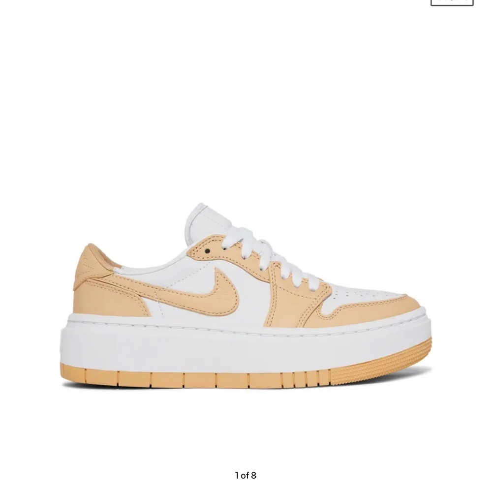 Air Jordan 1 Elevate Low in White Onyx